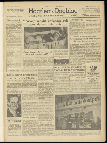 Haarlem's Dagblad 1961-02-01