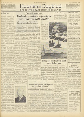 Haarlem's Dagblad 1953-03-07