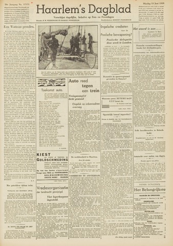 Haarlem's Dagblad 1939-06-13