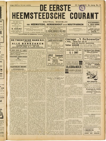 De Eerste Heemsteedsche Courant 1932-04-22