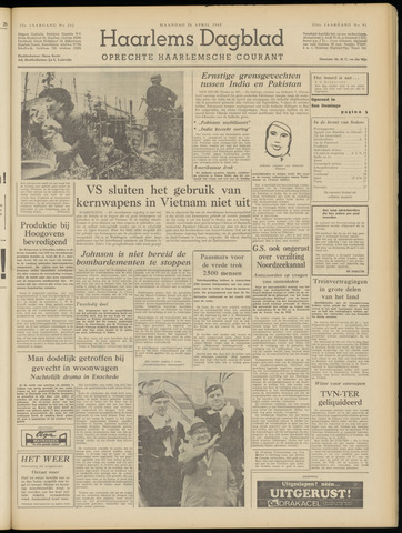Haarlem's Dagblad 1965-04-26