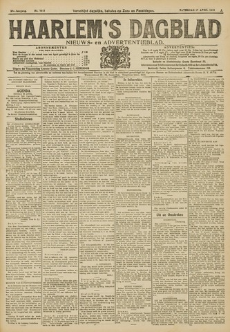 Haarlem's Dagblad 1909-04-17