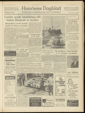 Haarlem's Dagblad 1966-04-07