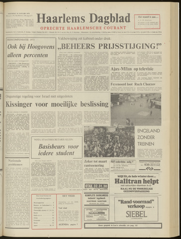 Haarlem's Dagblad 1974-01-16