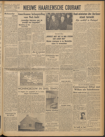 Nieuwe Haarlemsche Courant 1947-05-09