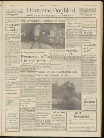 Haarlem's Dagblad 1971-02-10