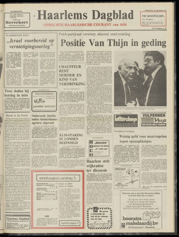 Haarlem's Dagblad 1977-10-26