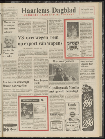 Haarlem's Dagblad 1977-01-24