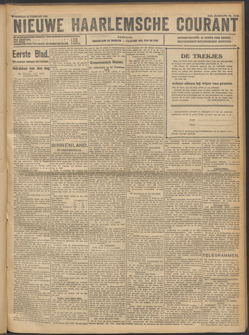 Nieuwe Haarlemsche Courant 1921-02-23