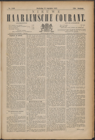 Nieuwe Haarlemsche Courant 1887-09-22