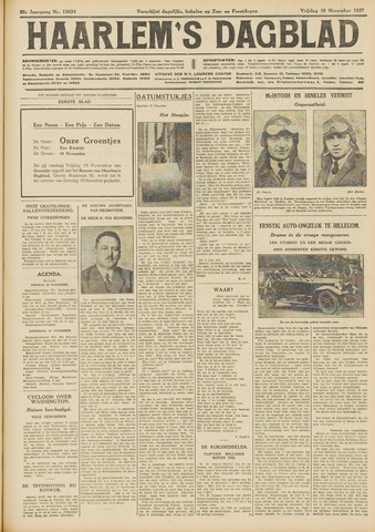 Haarlem's Dagblad 1927-11-18
