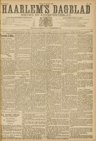 Haarlem's Dagblad 1897-02-02