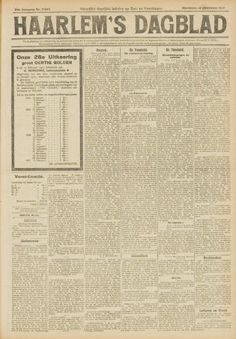 Haarlem's Dagblad 1917-02-19