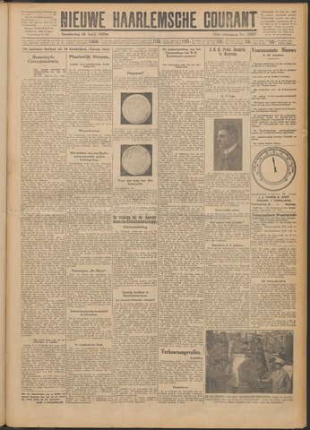 Nieuwe Haarlemsche Courant 1926-04-29