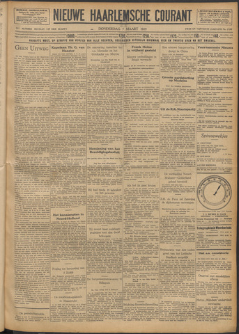 Nieuwe Haarlemsche Courant 1929-03-07