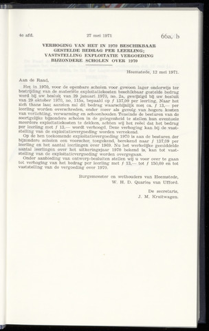 Raadsnotulen Heemstede 1971-05-27