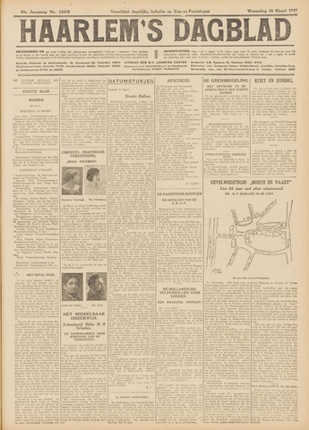 Haarlem's Dagblad 1927-03-16