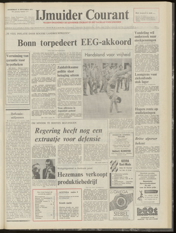 IJmuider Courant 1974-09-26