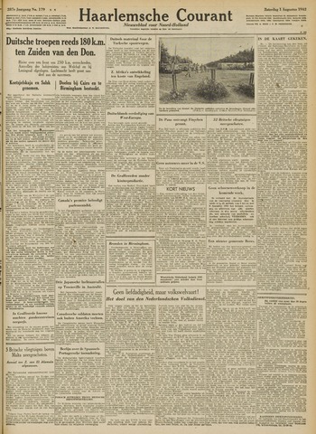 Haarlemsche Courant 1942-08-01