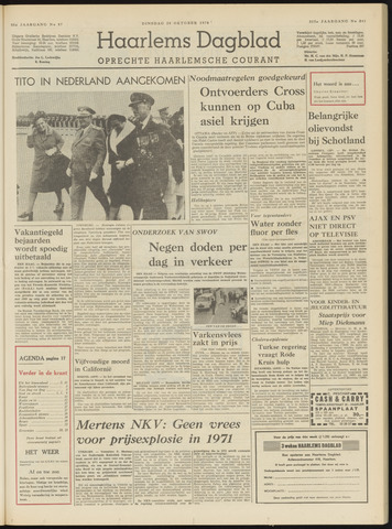 Haarlem's Dagblad 1970-10-20