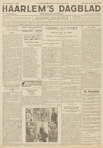 Haarlem's Dagblad 1933-11-08