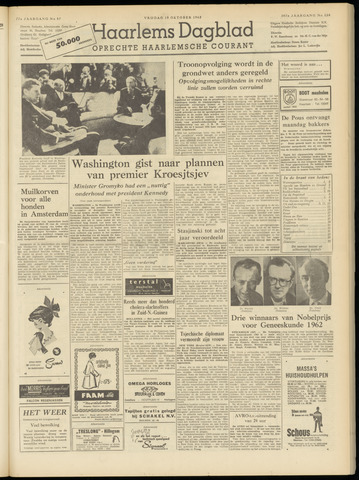 Haarlem's Dagblad 1962-10-19