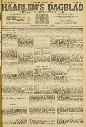 Haarlem's Dagblad 1892-10-18