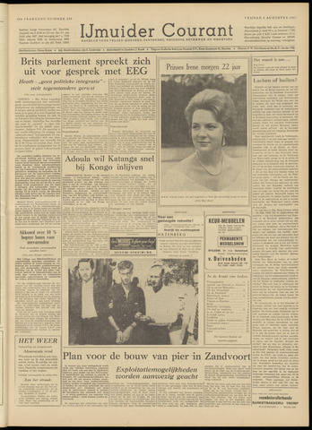 IJmuider Courant 1961-08-04