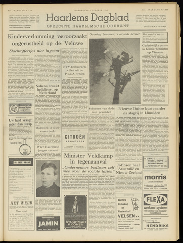 Haarlem's Dagblad 1966-10-06