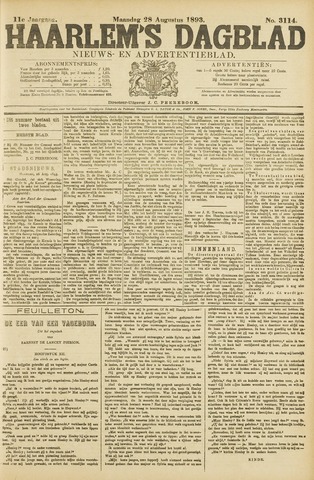 Haarlem's Dagblad 1893-08-28