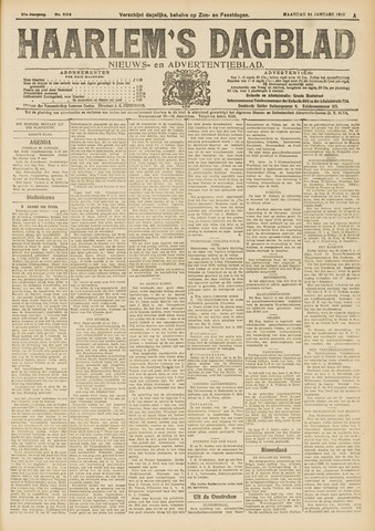 Haarlem's Dagblad 1910-01-24