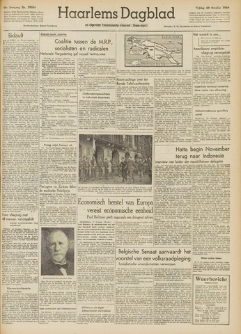 Haarlem's Dagblad 1949-10-28