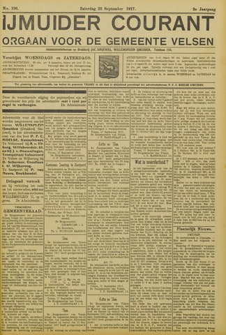 IJmuider Courant 1917-09-22