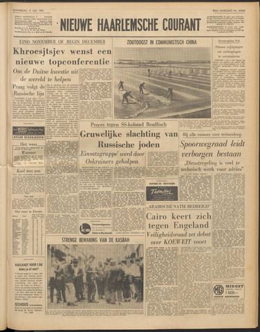 Nieuwe Haarlemsche Courant 1961-07-06