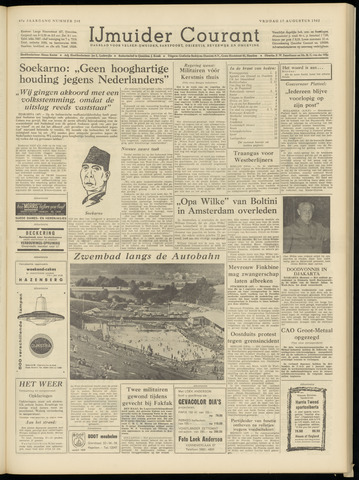 IJmuider Courant 1962-08-17