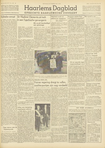 Haarlem's Dagblad 1951-02-27