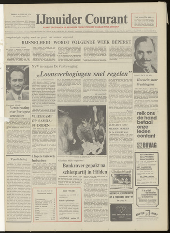 IJmuider Courant 1974-02-01