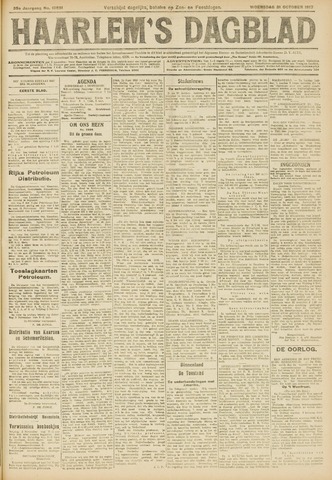 Haarlem's Dagblad 1917-10-31