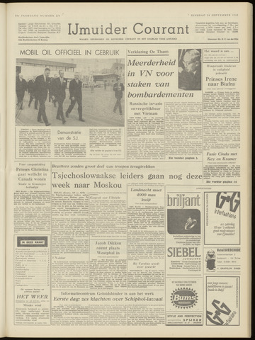 IJmuider Courant 1968-09-24