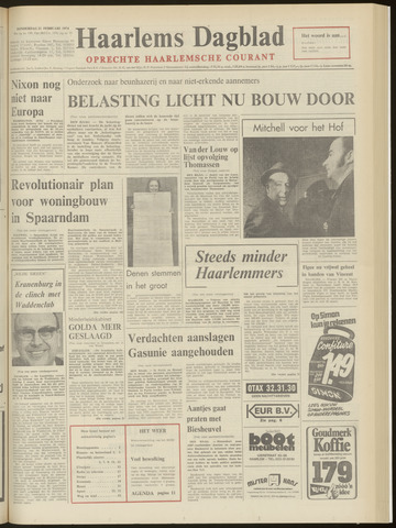 Haarlem's Dagblad 1974-02-21
