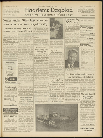Haarlem's Dagblad 1965-02-24