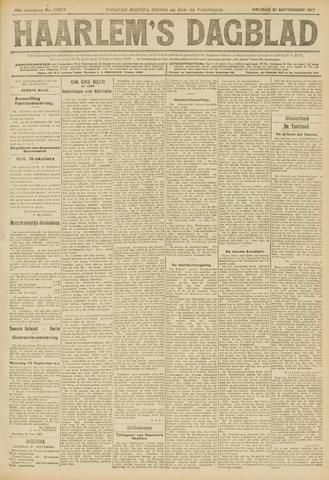 Haarlem's Dagblad 1917-09-21
