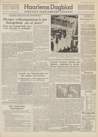 Haarlem's Dagblad 1955-10-22