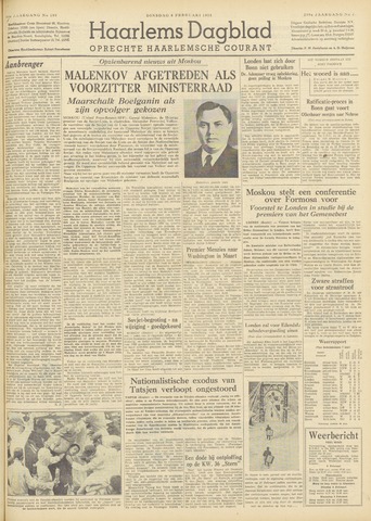 Haarlem's Dagblad 1955-02-08