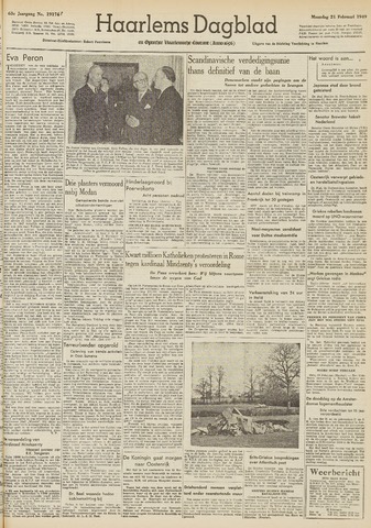 Haarlem's Dagblad 1949-02-21