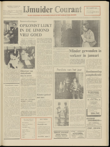 IJmuider Courant 1974-03-27