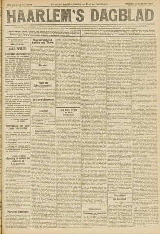 Haarlem's Dagblad 1917-10-12