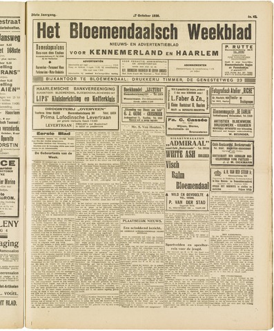 Het Bloemendaalsch Weekblad 1930-10-17