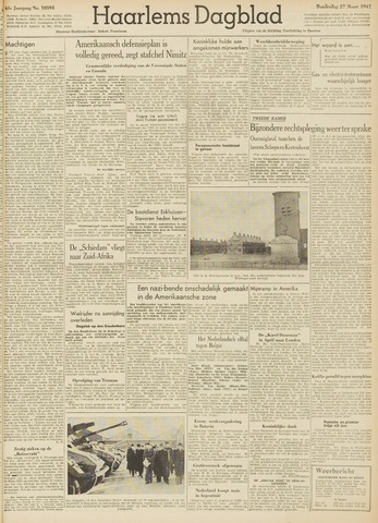 Haarlem's Dagblad 1947-03-27
