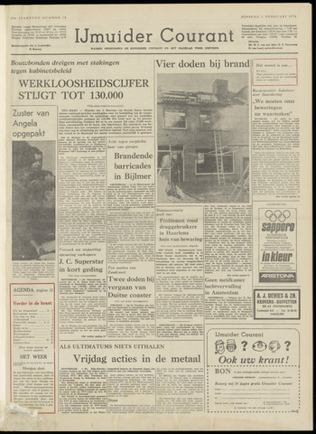 IJmuider Courant 1972-02-01
